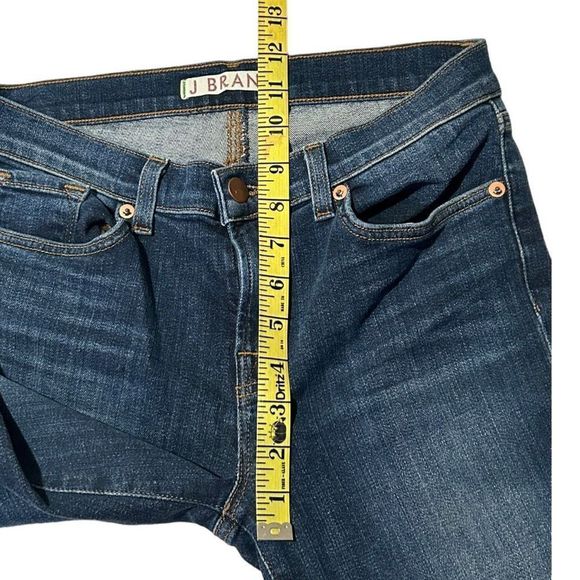 J Brand Trinity Women's Blue Mid Rise Zip Fly Skinny Denim Jeans Size 27 - Picture 8 of 8